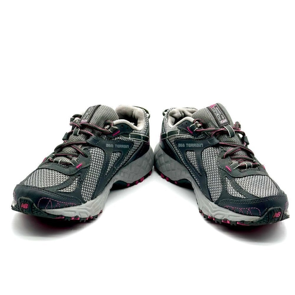 New Balance Terrain Trail Sneakers Gray Pink Women's Size 7D - Picture 5 of 10